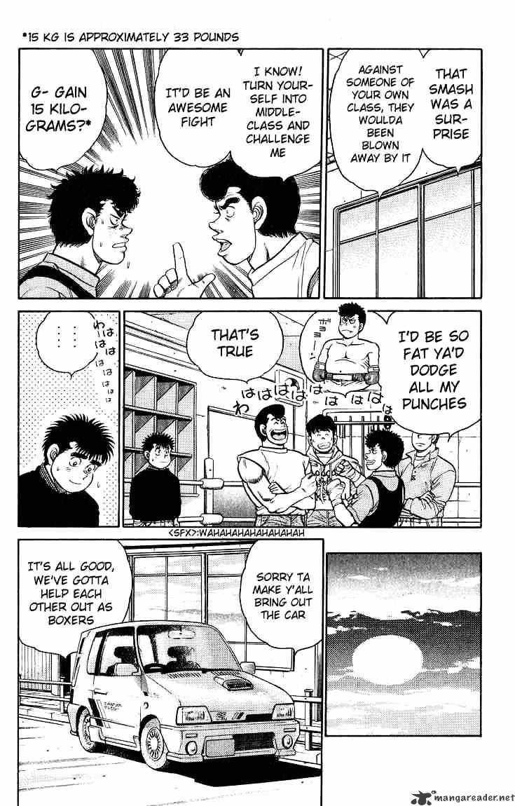 Hajime no Ippo: Fighting Spirit, Chapter 91 image 08